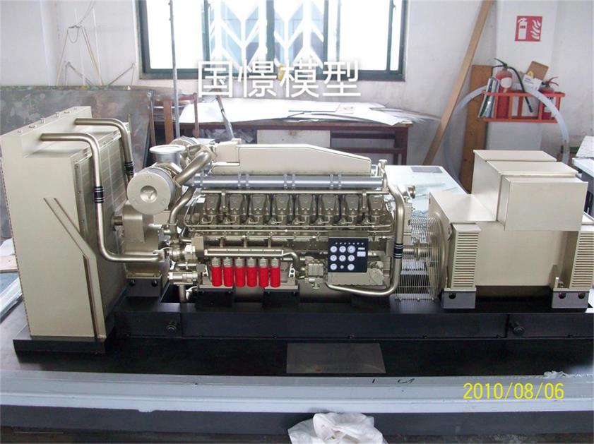 应县柴油机模型